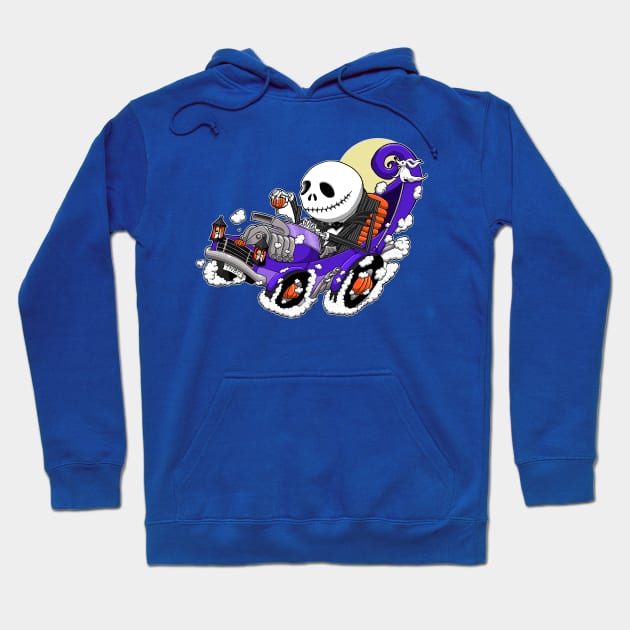 Skellington Rod Hoodie by yayzus